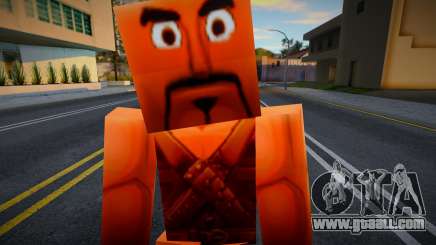 Minecraft Skin HD v4 for GTA San Andreas