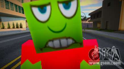 Minecraft Skin HD v8 for GTA San Andreas