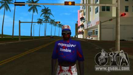 Zombie 55 from Zombie Andreas Complete for GTA Vice City