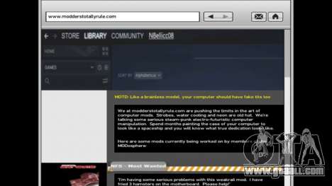 Real Websites IV for GTA 4