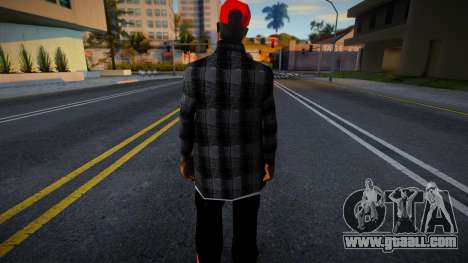 Bloods Skin 5 for GTA San Andreas