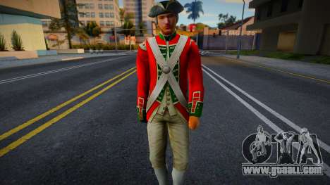 British Marines (18th century) v7 for GTA San Andreas