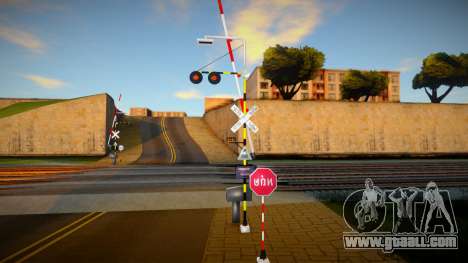 Railroad Crossing Mod Thailand 1 for GTA San Andreas