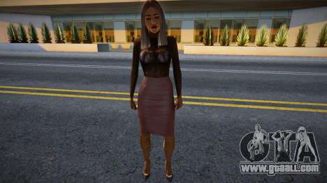 Girl skin 10 for GTA San Andreas