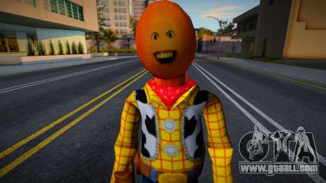 Annoying Orange (with Woody Costume) for GTA San Andreas