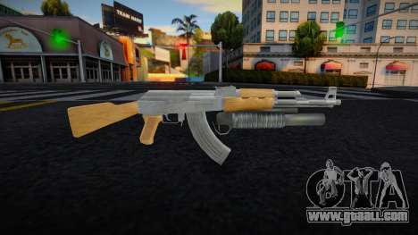 AK47 with M203 for GTA San Andreas