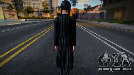 Wednesday Addams - Nevermore Uniform for GTA San Andreas