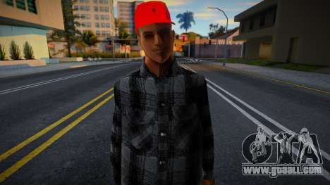 Bloods Skin 5 for GTA San Andreas