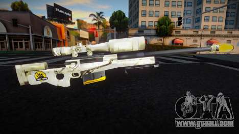 Yeti Park - Sniper Rifle L96A1 for GTA San Andreas