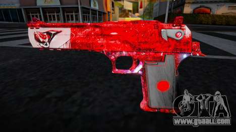 Deagle Red Quartz for GTA San Andreas