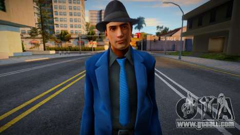Vito Scalletta from Mafia 2 in a blue suit for GTA San Andreas