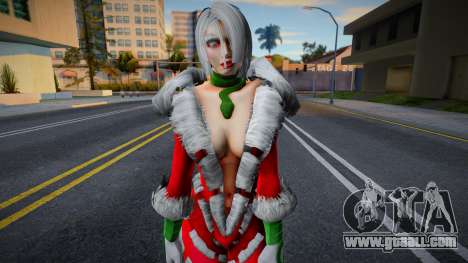 Mujer en navidad 3 for GTA San Andreas
