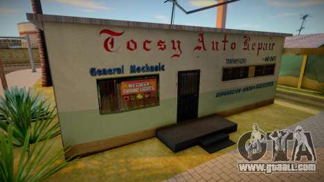 El Sereno Garage Mod for GTA San Andreas
