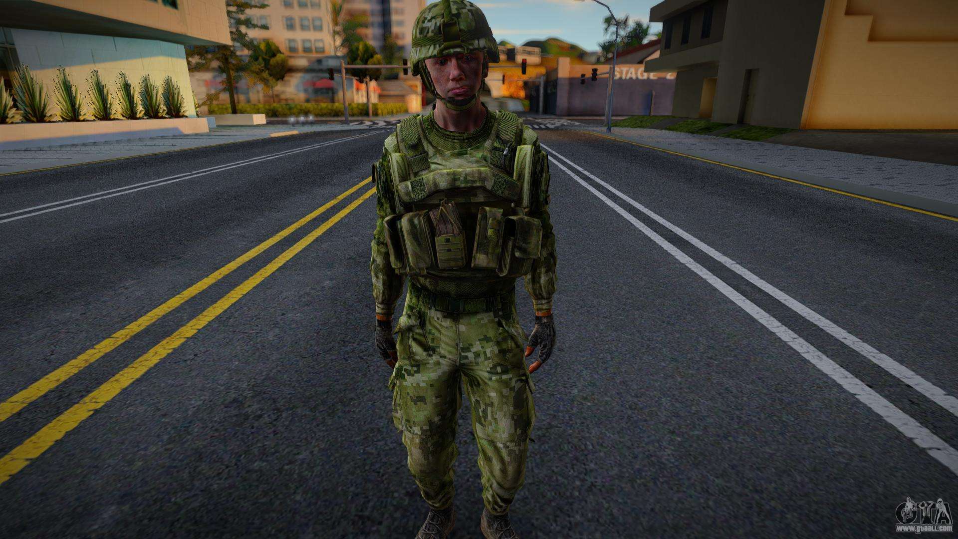 Download Altis Armed Forces (envelope from ARMA 3) for GTA San Andreas