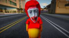 Ronald The Pooh Skin Headswap Mod for GTA San Andreas