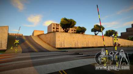 Railroad Crossing Mod 7 for GTA San Andreas