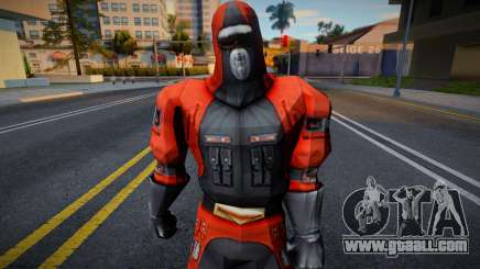 Red Dragon Grunt v1 (Mortal Kombat) for GTA San Andreas