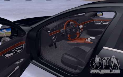 Mercedes-Benz W221 AMG W12 Biturbo for GTA San Andreas