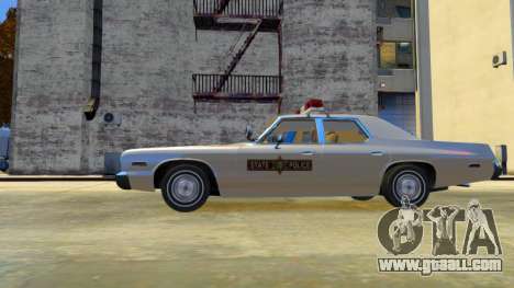 Plymouth Fury 1974 Illinois State Police for GTA 4