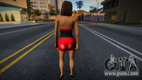 Beautiful girl for GTA San Andreas