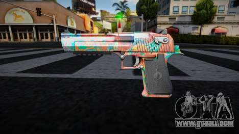 Colorful Deagle for GTA San Andreas