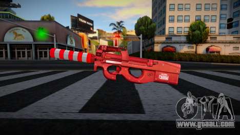 New Happy Year M4 for GTA San Andreas