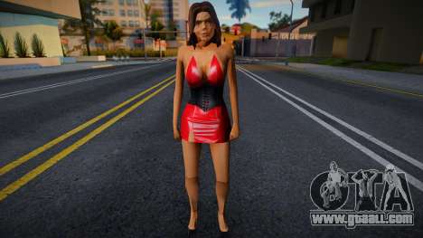 Beautiful girl for GTA San Andreas