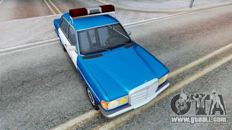 Mercedes-Benz 240 D Police (W123) 1975 for GTA San Andreas