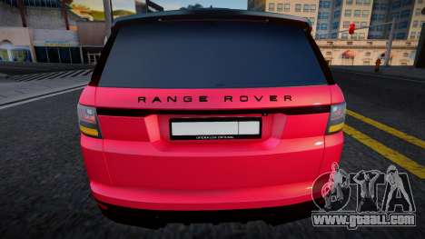 Range Rover SVR (Oper) for GTA San Andreas