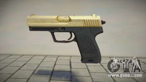 HK USP.45 ACP Gold from Stalker for GTA San Andreas