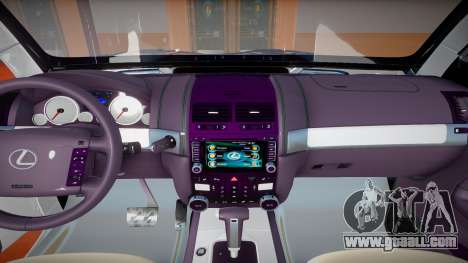 Lexus LX 570 (No Plate) for GTA San Andreas