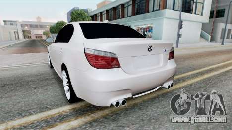 BMW M5 Sedan (E60) 2007 for GTA San Andreas