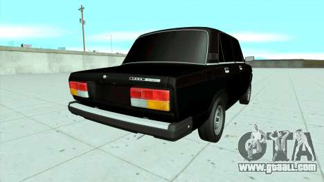 VAZ 2107 Unmarked for GTA San Andreas