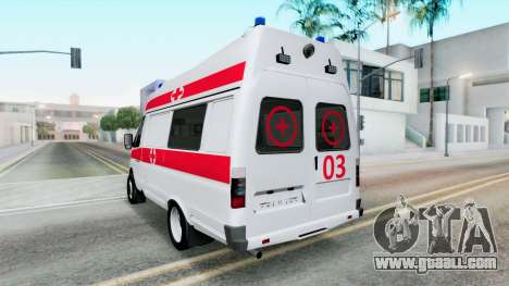 GAZ-3221 Gazelle Ambulance for GTA San Andreas