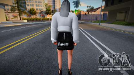 Girl in a fashionable outfit for GTA San Andreas