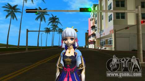 Kamisato Ayaka from Genshin Impact for GTA Vice City