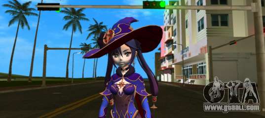 Mona Megistus from Genshin Impact v1 for GTA Vice City