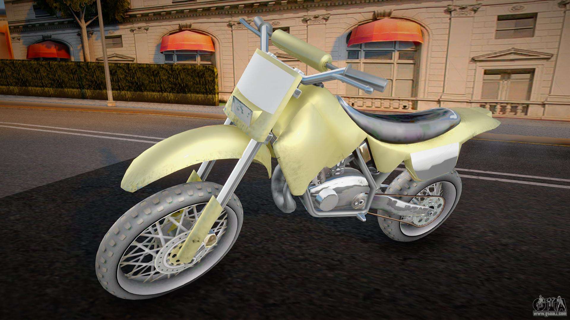 Moto Sanchez GTA San Andreas