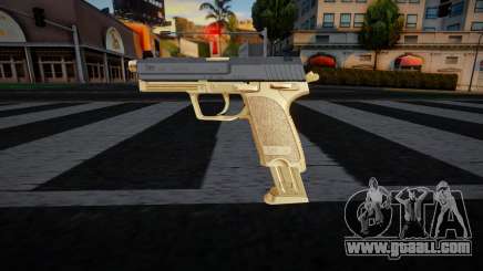 Black Gold Glock for GTA San Andreas