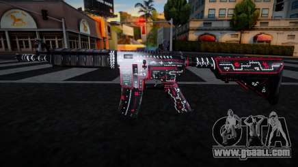 Black Red Gun - M4 for GTA San Andreas