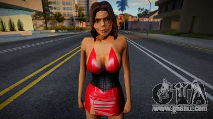 Beautiful girl for GTA San Andreas