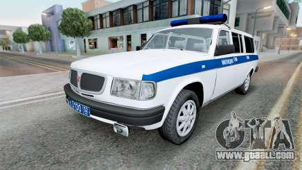 GAZ-310221 Volga Militia 2001 for GTA San Andreas