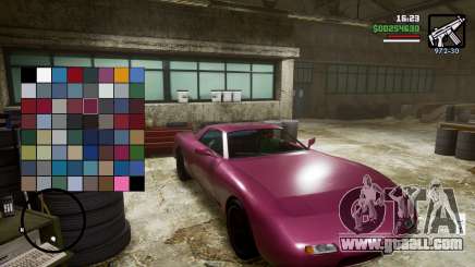Vehicles Colors Fix for GTA San Andreas Definitive Edition