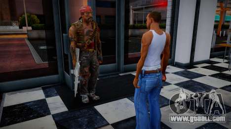 Danny Trejo Carl's bodyguard for GTA San Andreas