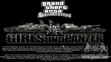 Girls Und Panzer Loadscreen for GTA San Andreas