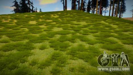 Next Gen Grass Low Version for GTA San Andreas