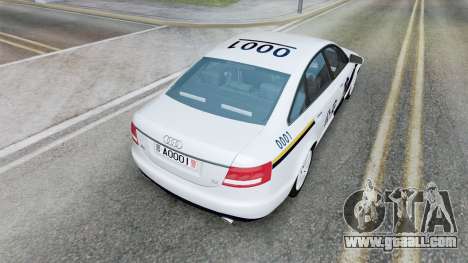Audi A6 Sedan China Police (C6) 2005 for GTA San Andreas
