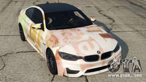 BMW M4 Oyster Pink