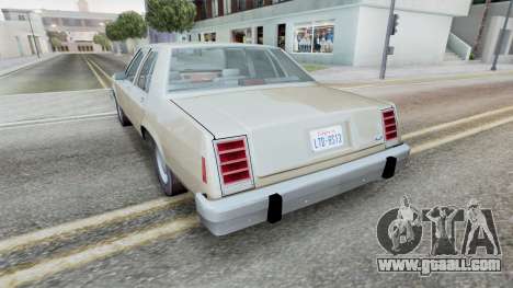 Ford LTD Crown Victoria 1985 Gray Olive for GTA San Andreas