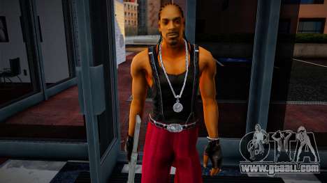 Bodyguard Snoop Dogg for GTA San Andreas